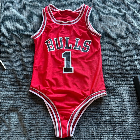 Chicago Bulls Red One Piece